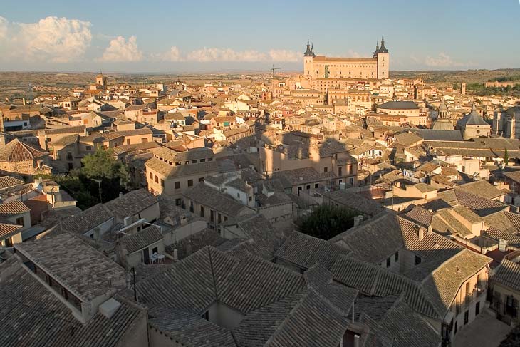 vista panorámica de Toledo